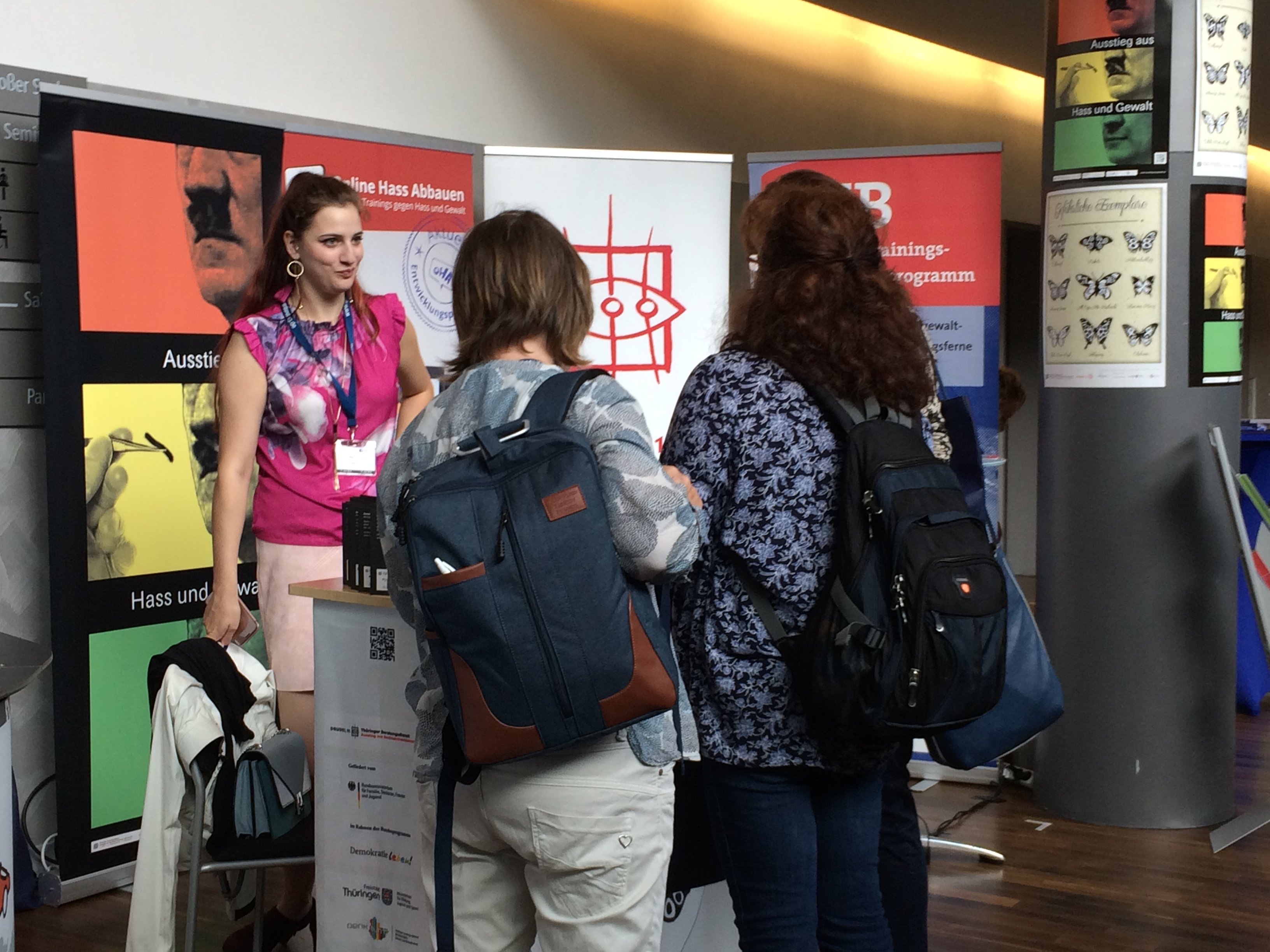 Unser Stand beim Deutschen Präventionstag 2018 in Dresden. DPT2018.JPG